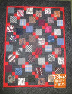 Disappearing Nine Patch Memory quilt