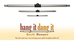 Do you have a quilt you wish you could hang? Watch this video on Hang it  Dang it Quilt Hanger,  This system makes it  very, By Rhapsody red T-Shirt Quilts