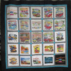 Hot Rod and Car Show T-Shirt Quilting! 
